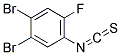 3,4-Dibromo-6-fluorophenylisothiocyanate Struktur