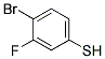 4-Bromo-3-fluorothiophenol Struktur