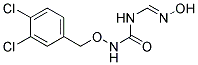 (E)-N-(3,4-Dichlorobenzyloxycarbamoyl)-N'-hydroxyformimidamide Struktur