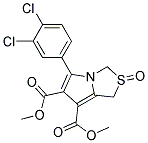 Dimethyl 5-(3,4-dichlorophenyl)-2oxo-2,3-dihydro-1H-2lambda4-pyrrolo[1,2-c][1,3]thiazole-6,7-dicarboxylate Struktur