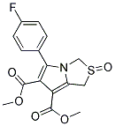 Dimethyl 5-(4-fluorophenyl)-2-oxo-2,3-dihydro-1H-2lambda4-pyrrolo[1,2-c][1,3]thiazole-6,7-dicarboxylate Struktur