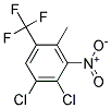 4, 5-DICHLORO-2-METHYL-3-NITROBENZOTRIFLUORIDE
 Struktur