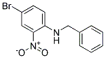 Benzyl-(4-bromo-2-nitro-phenyl)-amine Struktur