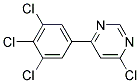 4-Chloro-6-(3,4,5-trichloro-phenyl)-pyrimidine Struktur