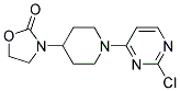 3-[1-(2-chloropyrimidin-4-yl)piperidin-4-yl]-1,3-oxazolidin-2-one Struktur