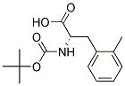 (2S)-2-[(tert-butoxycarbonyl)amino]-3-(2-methylphenyl)propanoic acid Struktur