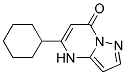 5-cyclohexylpyrazolo[1,5-a]pyrimidin-7(4H)-one Struktur