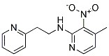 (4-Methyl-3-nitro-pyridin-2-yl)-(2-pyridin-2-yl-ethyl)-amine Struktur