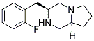 (3S,8aS)-3-(2-fluorobenzyl)octahydropyrrolo[1,2-a]pyrazine Struktur