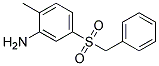 3-AMINO-4-METHYL BENZYL PHENYL SULFONE Struktur