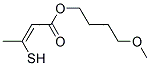 MethoxyButylbeta-MercaptoProtonate Struktur