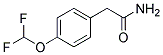 4-Difluoromethoxyphenyl-Acetamide Struktur