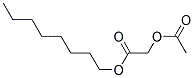 Octyl alpha-Acetoxyacetate Struktur