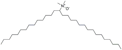 Myristyl/cetyl dimethyl amine oxide Struktur