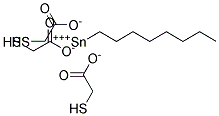 Octyl tin thioglycolate Struktur