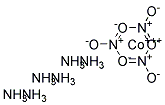 Hexaaminecobalt(III) trinitrate Struktur