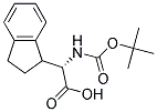 N-tert-Butoxycarbonyl-D-2-indanylglycine Struktur