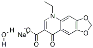 Oxolinic acid, sodium salt, monohydrate Struktur