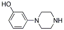 3-(1-Piperazinyl) phenol Struktur