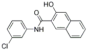 3'-Chloro-3-hydroxy-2-naphthanilide Struktur