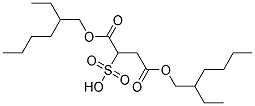 Sulfosuccinic acid, di-(2-ethylhexyl) ester Struktur