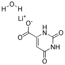 Lithium orotate monohydrate Struktur