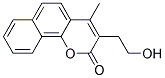 3-(2-HYDROXYETHYL)-4-METHYLNAPHTHO(1,2-B)PYRAN-2-ONE Struktur