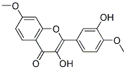 3-HYDROXY-2-(3-HYDROXY-4-METHOXYPHENYL)-7-METHOXY-4H-CHROMEN-4-ONE Struktur