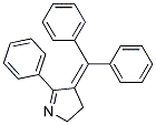 3-BENZHYDRYLIDENE-2-PHENYL-1-PYRROLINE Struktur