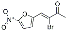 3-BROMO-4-(5-NITRO-2-FURYL)-3-BUTEN-2-ONE Struktur