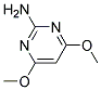 4,6-DIMETHOXY-2-PYRIMIDINAMINE Struktur