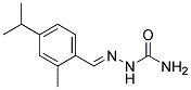 4-ISOPROPYL-2-METHYLBENZALDEHYDESEMICARBAZONE Struktur