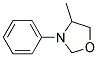 4-METHYL-3-PHENYL-1,3-OXAZOLIDINE Struktur