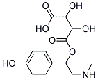 4-HYDROXY-A-(METHYLAMINOMETHYL)BENZYLALCOHOLTARTRATE Struktur