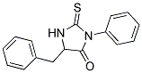 5-BENZYL-3-PHENYL-2-THIOXO-4-IMIDAZOLIDONE Struktur