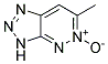 6-METHYL-3H-1,2,3-TRIAZOLO(4,5-C)PYRIDAZINE5-OXIDE Struktur