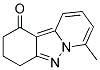 7-METHYL-3,4-DIHYDROPYRIDO(1,2-B)INDAZOL-1(2H)-ONE Struktur