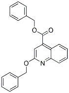 BENZYL2-BENZYLOXY-4-QUINOLINECARBOXYLATE Struktur