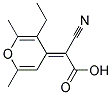 ETHYLCYANO(2,6-DIMETHYL-4H-PYRAN-4-YLIDENE)ACETATE Struktur