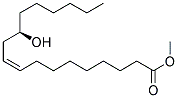 METHYL((R)-CIS)-12-HYDROXY-9-OCTADECENOATE Struktur