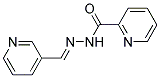 N'-(3-PYRIDYLMETHYLENE)-2-PYRIDINECARBOHYDRAZIDE Struktur