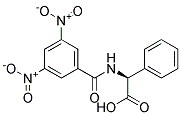 N-(3,5-DINITROBENZOYL)-DL-A-PHENYLGLYCINE Struktur