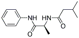 N-ISOVALERYL-L-ALANINEANILIDE Struktur