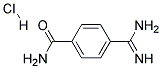 P-AMIDINOBENZAMIDEHYDROCHLORIDE Struktur