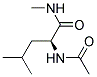 N-ACETYL-L-LEUCINEMETHYLAMIDE Struktur