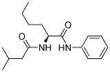 N-ISOVALERYL-L-NORLEUCINEANILIDE Struktur