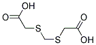 S,S'-METHYLENEBIS(THIOGLYCOLICACID) Struktur