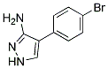 4-(4-Bromophenyl)-1H-pyrazol-3-ylamine Struktur