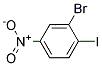 3-Bromo-4-iodonitrobenzene Struktur