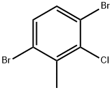 3,6-Dibromo-2-chlorotoluene Struktur